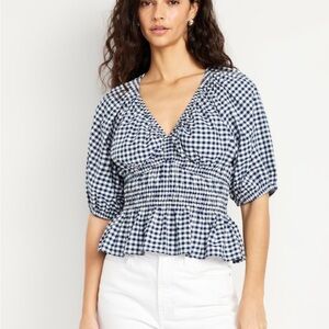 Old Navy Gingham Top